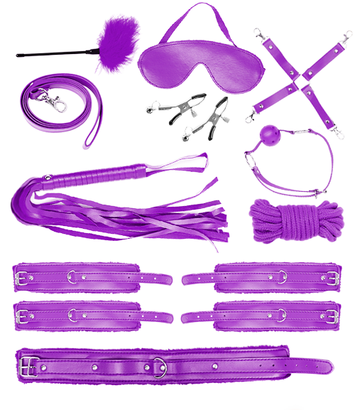 БДСМ-набор Purple Mysery