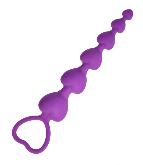 Анальные бусы Purple Cobra