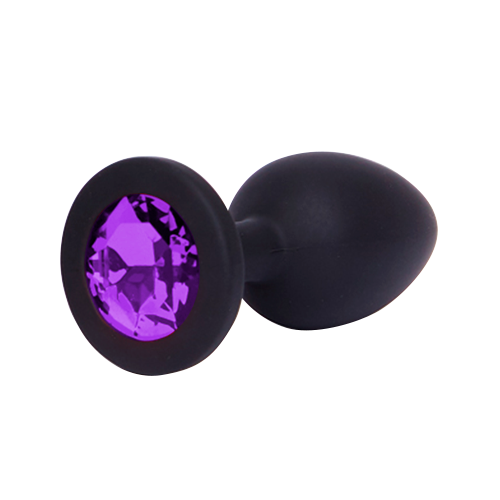 Анальная пробка Purple Glow (S)